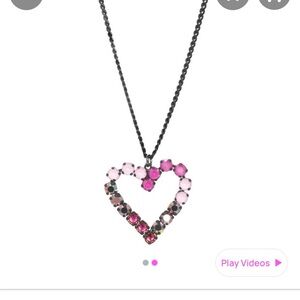 TOVA Mini Hearts and Berries Smutt Neckace